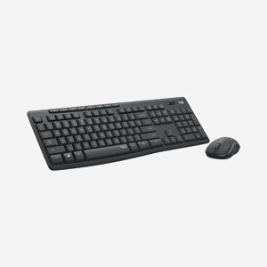 Logitech MK295 Silent Wireless Combo Graphite (Clavier Slovaque & Souris) RF 2.4GHz, Portée 10m, Résolution Souris 1000 DPI, Autonomie 18 Mois - Miniature 3
