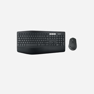 Logitech MK850 Performance Ensemble Clavier AZERTY Belge et Souris sans Fil Bluetooth/2.4GHz 1000 DPI, portée 10m, compatible Windows/macOS/Linux/Android/ChromeOS - Miniature 1