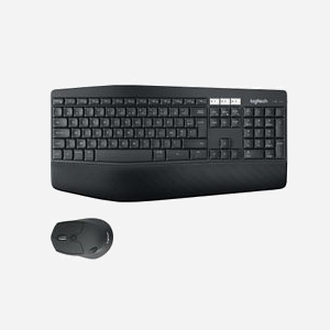 Logitech MK850 Performance Ensemble Clavier AZERTY Belge et Souris sans Fil Bluetooth/2.4GHz 1000 DPI, portée 10m, compatible Windows/macOS/Linux/Android/ChromeOS - Miniature 2