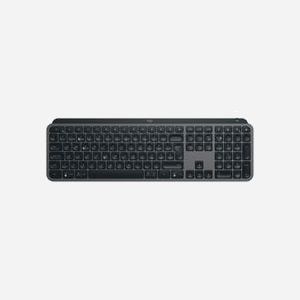 Logitech 920-010928 Ensemble Clavier QWERTZ Suisse + Souris RF sans fil/Bluetooth, 8000 DPI, Rétroéclairage LED Blanc, Logi Bolt, Graphite - Miniature 2
