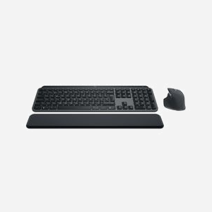 Logitech 920-010928 Ensemble Clavier QWERTZ Suisse + Souris RF sans fil/Bluetooth, 8000 DPI, Rétroéclairage LED Blanc, Logi Bolt, Graphite - Miniature 4