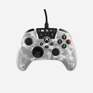 Turtle Beach Recon Controller - Camo Arctique, filaire USB pour Xbox, PC, vibration, audio Turtle Beach, prise casque 3.5mm, Pro-Aim, 2 boutons assignables - Miniature 1