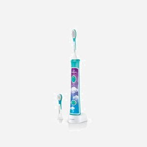 Philips Sonicare For Kids HX6322/04 Brosse à dents électrique à ultrasons 62000 mouvements/min, 2 modes, Bluetooth 4.0, iOS/Android, 2 têtes, Li-Ion - Miniature 1