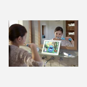 Philips Sonicare For Kids HX6322/04 Brosse à dents électrique à ultrasons 62000 mouvements/min, 2 modes, Bluetooth 4.0, iOS/Android, 2 têtes, Li-Ion - Miniature 3