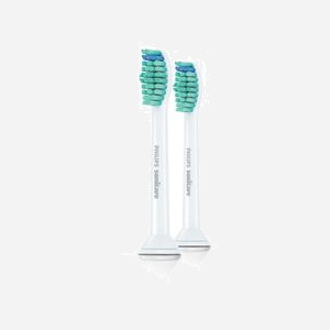 Philips Sonicare ProResults HX6012/07 - Lot de 2 têtes de brosse standard, rigidité moyenne, compatible FlexCare+, FlexCare, HealthyWhite, etc. - Miniature 1