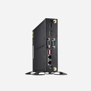 Shuttle XPC slim Barebone DS20U3V2, Intel i3-10110U, 2x LAN (1xGbit, 1x 2.5Gbit), 1xCOM, HDMI/DP, DDR4, M.2, 2.5", Fanless, 24/7 - Miniature 2