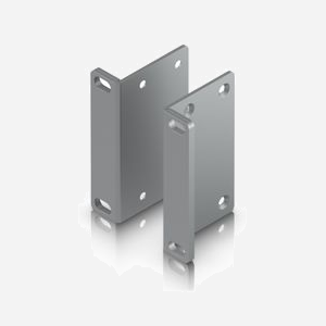 Ubiquiti UACC-Rack-Ear-2U : Kit de Montage Rack 2U, Acier Galvanisé, Gris, 105g, Jeu de 2 Pièces, Référence UACC-RACK-EAR-2U - Miniature 1