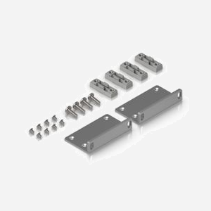 Ubiquiti UACC-Rack-Ear-2U : Kit de Montage Rack 2U, Acier Galvanisé, Gris, 105g, Jeu de 2 Pièces, Référence UACC-RACK-EAR-2U - Miniature 2