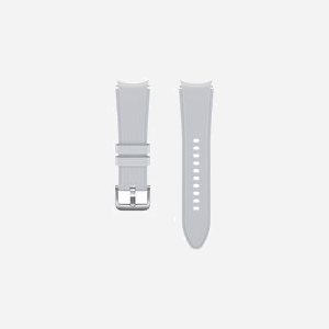 Samsung ET-SFR88SSEGEU Bande Argent Fluoroélastomère 24.4mm pour Galaxy Watch4/Watch4 Classic Résistant à la sueur - Miniature 1