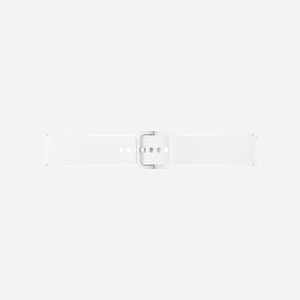 Bracelet Montre Samsung ET-SFR91LWEGEU Fluoroélastomère Blanc - Compatibilité Galaxy Watch5/4 - 26.8mm Largeur, 86.4mm Longueur - Miniature 3