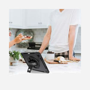 4smarts Étui 540235 pour iPad Pro 12.9" (2022/2021/2020/2018) 32.8cm Noir, PC+TPU, Fonction Stand, Boucle Stylo, 500g - Miniature 5
