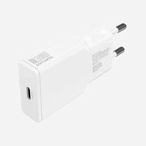 4smarts Chargeur Secteur 30W USB-C Power Delivery, Charge Rapide, 100-240V, GaN, Blanc, 5V/3A, 9V/3A, 12V/1.5A, 15V/2A, 20V/1.5A - Miniature 2