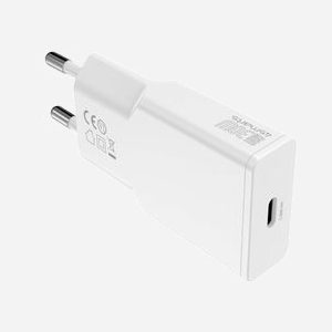 4smarts Chargeur Secteur 30W USB-C Power Delivery, Charge Rapide, 100-240V, GaN, Blanc, 5V/3A, 9V/3A, 12V/1.5A, 15V/2A, 20V/1.5A - Miniature 4