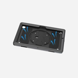 4smarts Étui 540223 pour Samsung Galaxy Tab Active4 Pro 10.1" (25.6cm) PC+TPU Noir, Résistant aux chocs & rayures, Poids 500g, Boucle Stylo, Stand - Miniature 3