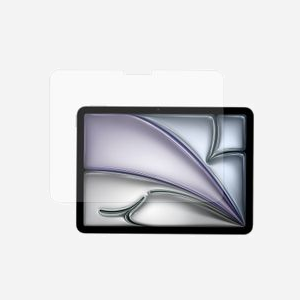 4smarts Protection d'écran verre trempé 9H pour Apple iPad Air 12" (30.5cm) transparent, cadre entier, anti-rayures, kit nettoyage inclus, 250x320x50mm, 60g - Miniature 1