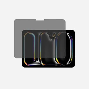 4smarts Protection d'écran Privacy PET pour Apple iPad Pro 13" (33cm) - Anti-regard, 320x250x0.5mm, 40g, Facile à appliquer/retirer, Kit nettoyage inclus - Miniature 2