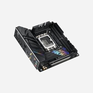 ASUS ROG STRIX B760-I GAMING WIFI : Carte mère mini ITX Intel B760, Socket LGA 1700, DDR5 jusqu'à 96GB, Wi-Fi 6E, 2.5GbE Ethernet, double M.2 - Miniature 5
