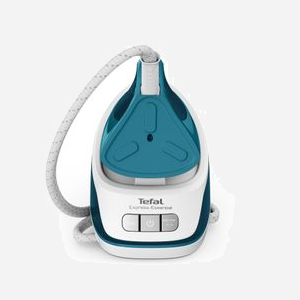 Tefal Express Essential SV6115E0 : Centrale Vapeur 2200W, Pression 5.2 bar, Débit vapeur 230g/min, Réservoir 1.4L, Vapeur verticale, Anti-calcaire, Blanc/Gris - Miniature 3