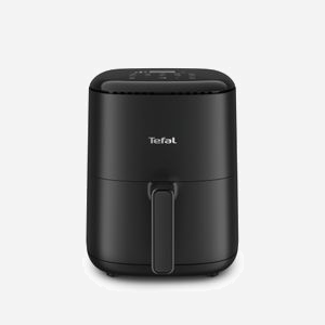 Tefal Easy Fry EY145810 Friteuse Air Chaud 3L 1300W Noir, 10 Programmes, Écran LCD, Cuve Anti-adhésive PTFE, Construction Unique