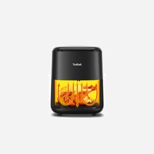 Tefal Easy Fry EY145810 Friteuse Air Chaud 3L 1300W Noir, 10 Programmes, Écran LCD, Cuve Anti-adhésive PTFE, Construction Unique - Miniature 5