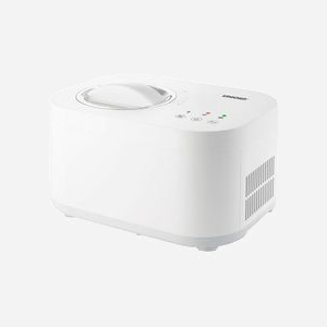 Unold 48820 Sorbetière à Compresseur, Capacité 1L, Puissance 135W, Production Glace/Sorbet/Yaourt, Acier Inoxydable, Dimensions 355x260x230mm
