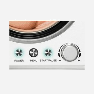 Unold 48872 Sorbetière à Compresseur 2L, 180W, Cuve et Boîtier en Acier Inoxydable, Ecran LCD, Minuterie 60 min, Gaz réfrigérant R600a - Miniature 2