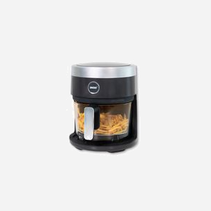 Unold Friteuse Air Chaud 58695 : 3.5L, 1200W, 10 Programmes, 65-200°C, Minuteur 60min, Écran Tactile, Cuve Amovible, Noir, 240x298x293mm - Miniature 2