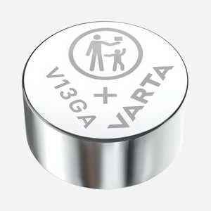 Varta 04276 - Lot de 2 Piles Bouton Alcalines LR44 1.5V 155mAh - Dimensions 11.6mm x 5.4mm - Type V13GA - Usage Unique - Miniature 2