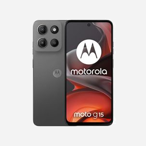 Motorola moto g15 Gris - Écran 6.72" FHD+ 60Hz, MediaTek Helio G81 Extreme, 8Go RAM, 256Go, Double SIM 4G, Android 15, Batterie 5200mAh - Miniature 2