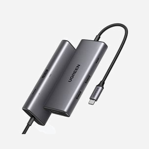Ugreen Adaptateur Multifonction USB-C 7 Ports Référence 15531 compatible Windows, macOS, Linux, Android et iOS - Connectivité étendue et performance optimale - Miniature 2