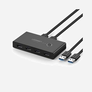 Ugreen 30768 Hub USB 3.2 Gen 1 Type-A Noir - 6 Ports USB 3.2 Gen 1 Type-A, 5000 Mbit/s, Alimentation USB 5V/2A, Support Windows/macOS/ChromeOS - Miniature 1