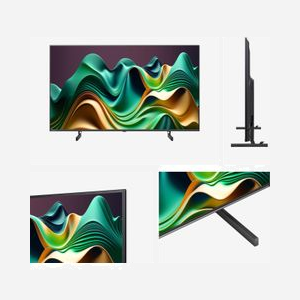 Hisense TV ULED 50U6NQ 50" (127cm) 4K Ultra HD Smart TV - Mini LED, 3840x2160, 60Hz, HDR10+, Dolby Vision, WiFi, VIDAA U7.6, Gris - Miniature 3