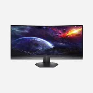 DELL Écran LED 34" S3422DWG WQHD 3440x1440 LCD VA incurvé 144Hz 1ms DisplayHDR 400, AMD FreeSync Premium Pro, Hub USB 3.2 Gen 1 - Miniature 2