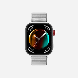 Huawei WATCH Fit 3 Argent : Écran AMOLED 1.82" 408x480, GPS, Bluetooth 5.2, boîtier aluminium, bracelet nylon gris, batterie 400mAh, compatible Android/iOS - Miniature 3