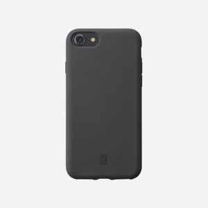 Cellularline Sensation Coque Silicone Noir Microfibre pour iPhone 8/7/6/SE (2020/2022) 4.7" - Protection Anti-rayures, 60g, SENSATIONIPH747K - Miniature 1