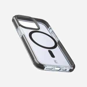 Cellularline Tetra Force Strong Guard Mag - Coque iPhone 14 Plus Noire, Compatible MagSafe, Protection Antichoc & Antibactérienne, Technologie IDS, 167x83x10mm, 95g