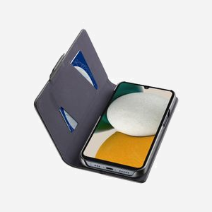 Cellularline Book Folio Noir Simili-Cuir pour Samsung Galaxy A34 5G 6.6" avec Support, Fermeture Magnétique & Pochette Carte (1 Compartiment) - Miniature 2