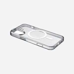Cellularline GLOSSMAGIPH16T Housse Transparent pour iPhone 16 6.1" compatible MagSafe, Protection Anti-choc MIL-STD-810G, Matériaux Recyclés