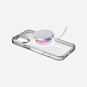 Cellularline GLOSSMAGIPH16T Housse Transparent pour iPhone 16 6.1" compatible MagSafe, Protection Anti-choc MIL-STD-810G, Matériaux Recyclés - Miniature 2