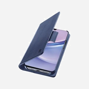 Cellularline BOOK3GALA16B Étui Folio Bleu pour Samsung Galaxy A16 6.7" avec Support et Fermeture Magnétique, Pochette Carte, Dimensions 16.6x85x170mm, 133g - Miniature 1