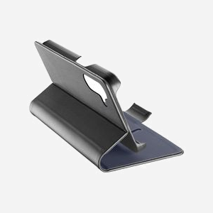 Cellularline BOOK3GALA36K Étui Folio Noir pour Samsung Galaxy A36/A56, Écran 6.6", Fermeture Magnétique, Support de Bureau, Logement Carte, 165x85x16.6mm, 133g - Miniature 3