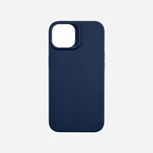 Cellularline Sensation Bleu pour iPhone 14 Plus - Housse Silicone Soft-Touch Microfibre Anti-Rayures avec Protection Antibactérienne Microban® - Miniature 2
