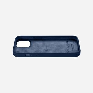 Cellularline Sensation Bleu pour iPhone 14 Plus - Housse Silicone Soft-Touch Microfibre Anti-Rayures avec Protection Antibactérienne Microban® - Miniature 3