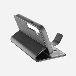 Cellularline Folio Noir pour Samsung Galaxy S25+ (6.82"), Simili-cuir, Support Bureau, Protection RFID, 3 Cartes, Fermeture Magnétique, Résistant aux Chocs et Rayures. - Miniature 3