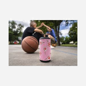 Music Sound BTSPKMSVERTICAL242 Enceinte Portable Mono Rose 5W RMS Bluetooth, AUX, Lecteur SD, Batterie 4h, 75x190mm, Câbles USB/AUX - Miniature 5
