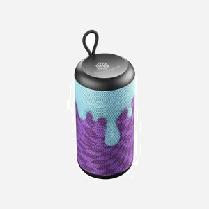 Music Sound BTSPKMSVERTICAL243 Enceinte Portable Mono 5W RMS Violet, Bluetooth, AUX, Lecteur SD, Batterie 4h, 75x190mm, Câbles USB/AUX Inclus - Miniature 2