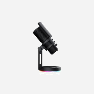 COUGAR Gaming Screamer-X Microphone Studio Noir USB Type-C 20-20000Hz -45dB 16bit/48kHz 120dB SPL max, Windows/macOS, Filtre Pop, Support Bureau - Miniature 4