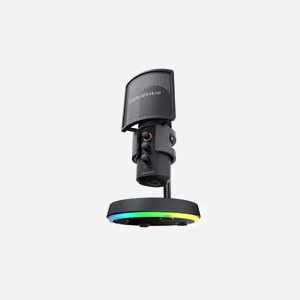 COUGAR Gaming Screamer-X Microphone Studio Noir USB Type-C 20-20000Hz -45dB 16bit/48kHz 120dB SPL max, Windows/macOS, Filtre Pop, Support Bureau - Miniature 5