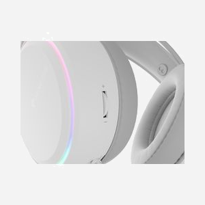 Casque Gaming Filaire GENESIS Neon 613 Blanc, Arceau Circum-Aural, USB Type-A, Jack 3.5mm, Rétroéclairage Multicolore, HP 50mm, 20-20000Hz, Micro Boom - Miniature 5