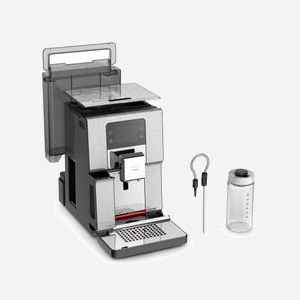 Krups Intuition Experience+ EA877D10 Machine Expresso Automatique 15 bar 3L 1550W Broyeur Métal 250g Ecran OLED Noir/Acier Brossé - Miniature 4